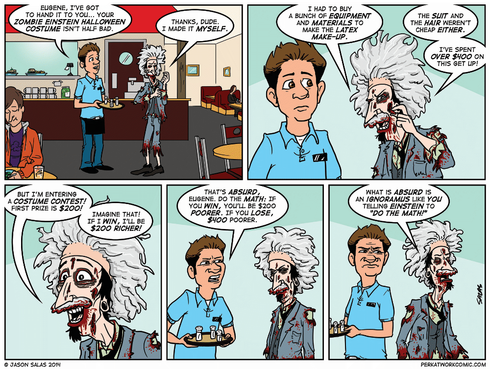 Zombie Einstein