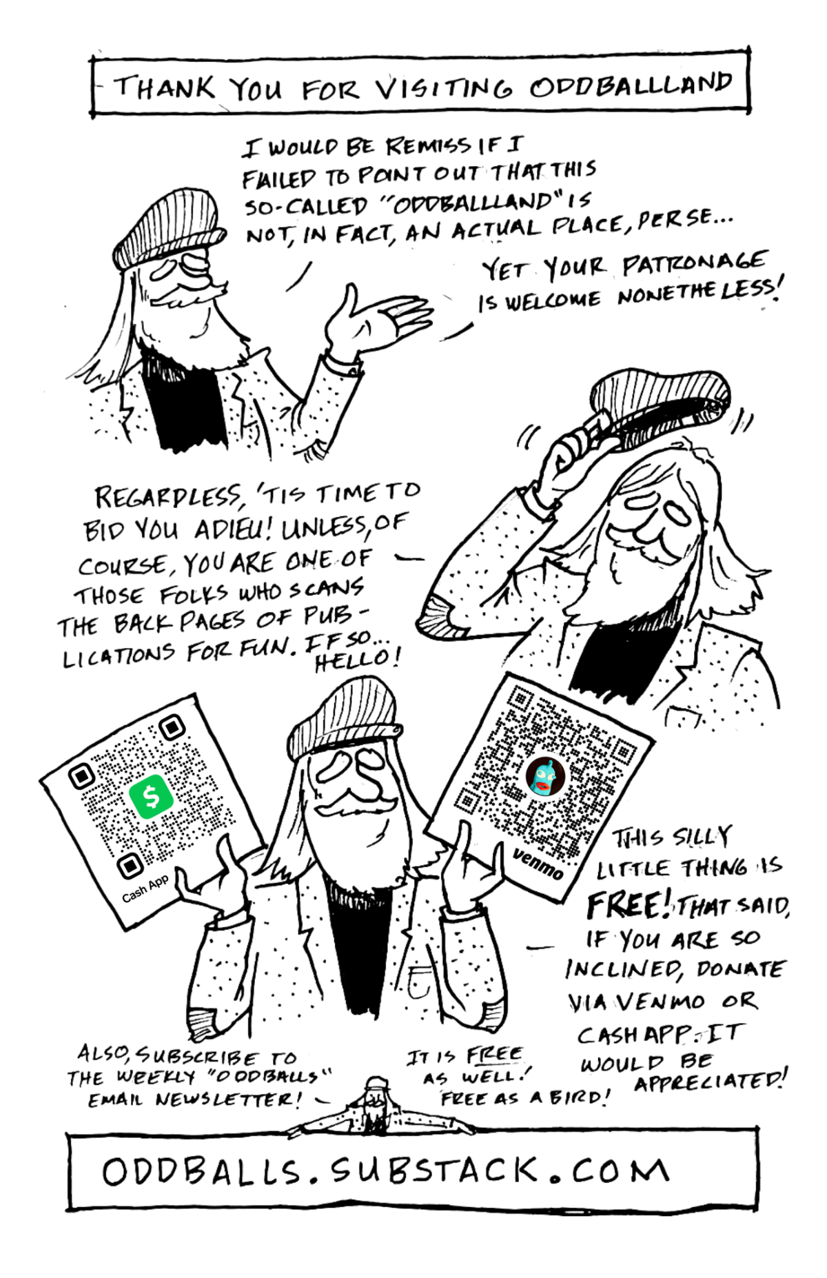 Oddballs: Back Cover (From Issue&nbsp;#8)