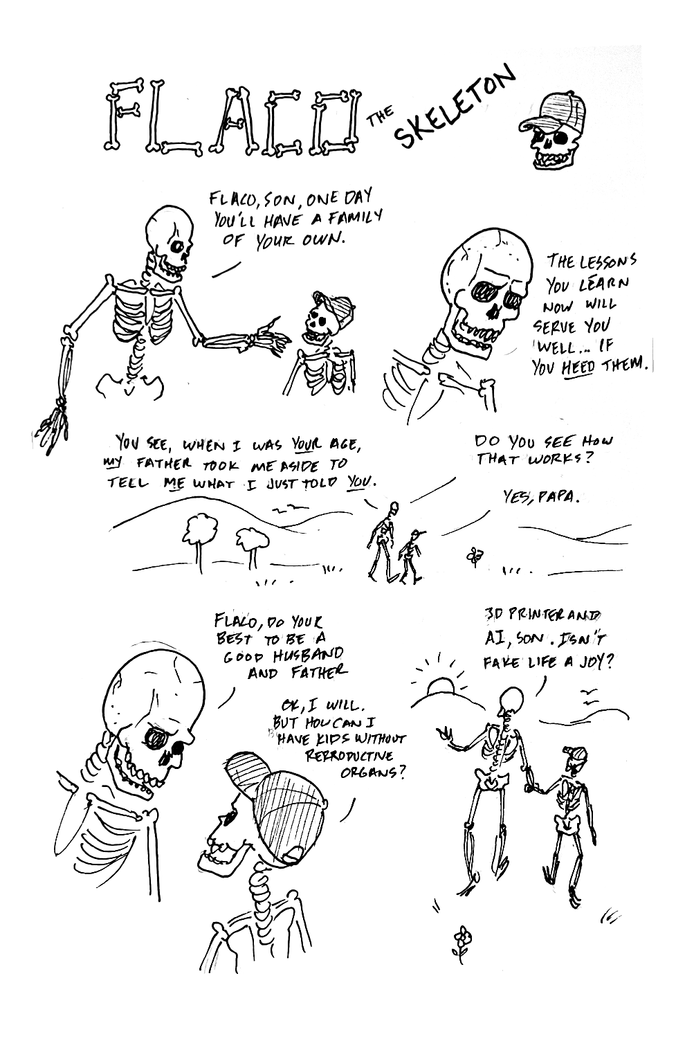 Oddballs: Flaco the&nbsp;Skeleton