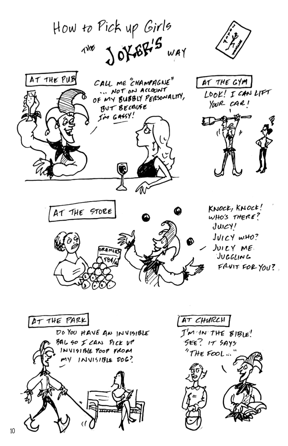 Oddballs: How to Pick Up Girls – The Joker’s&nbsp;Way