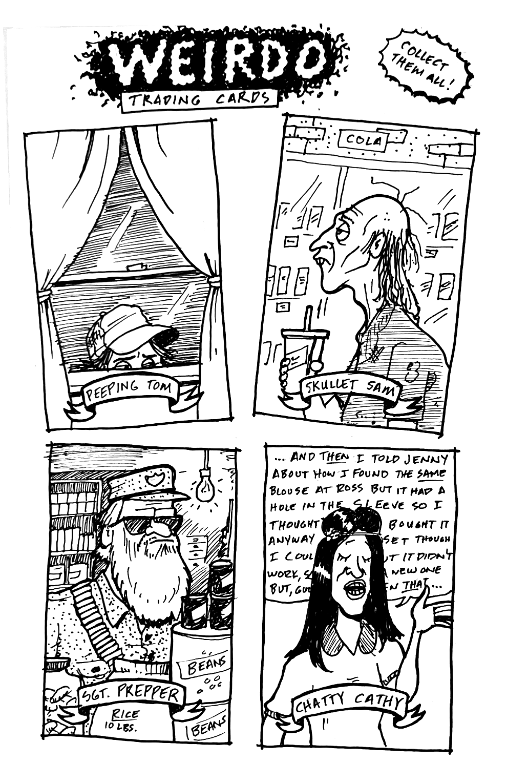 Oddballs: Weirdo Trading&nbsp;Cards