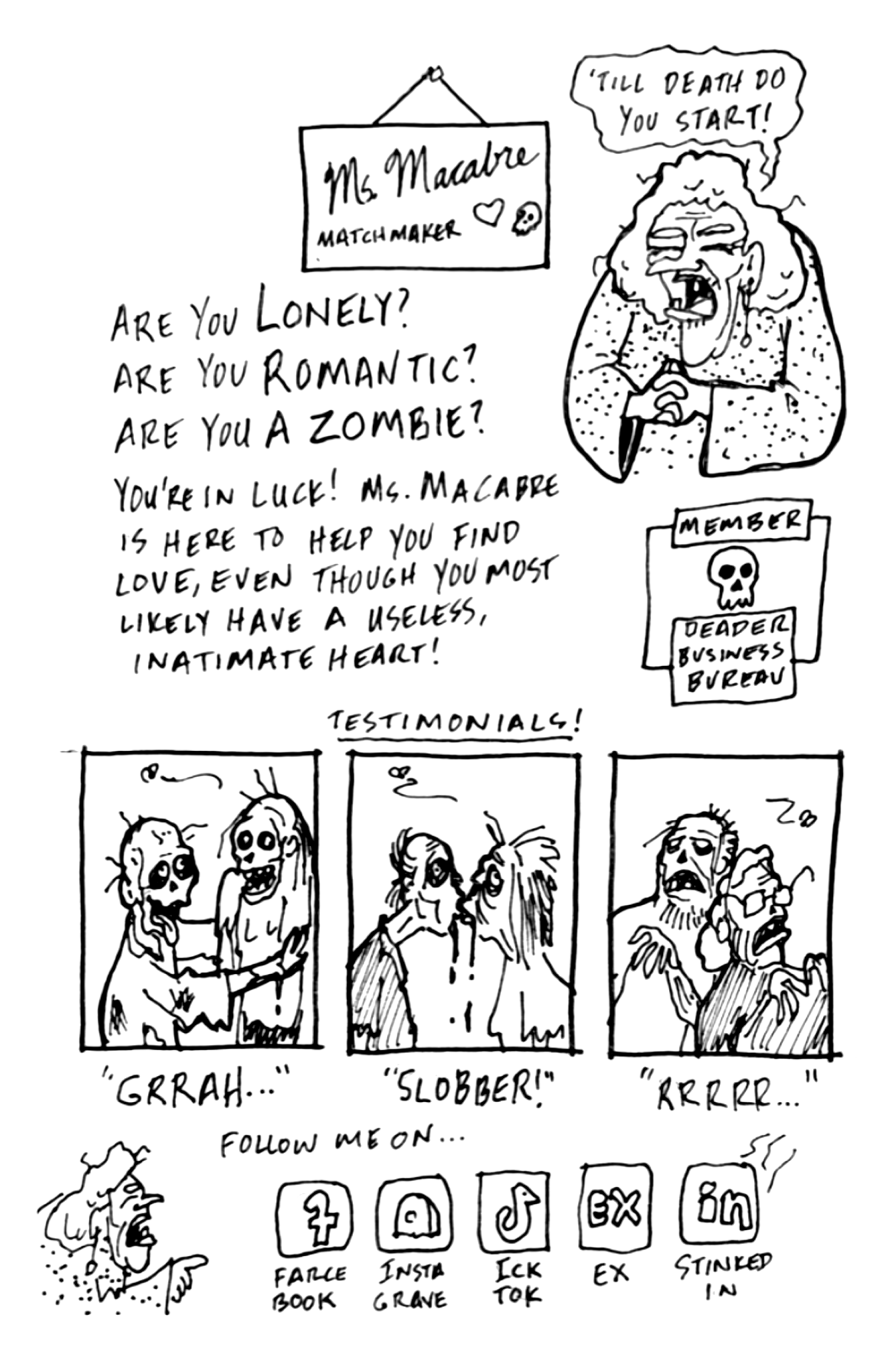 Oddballs: Ms. Macabre,&nbsp;Matchmaker