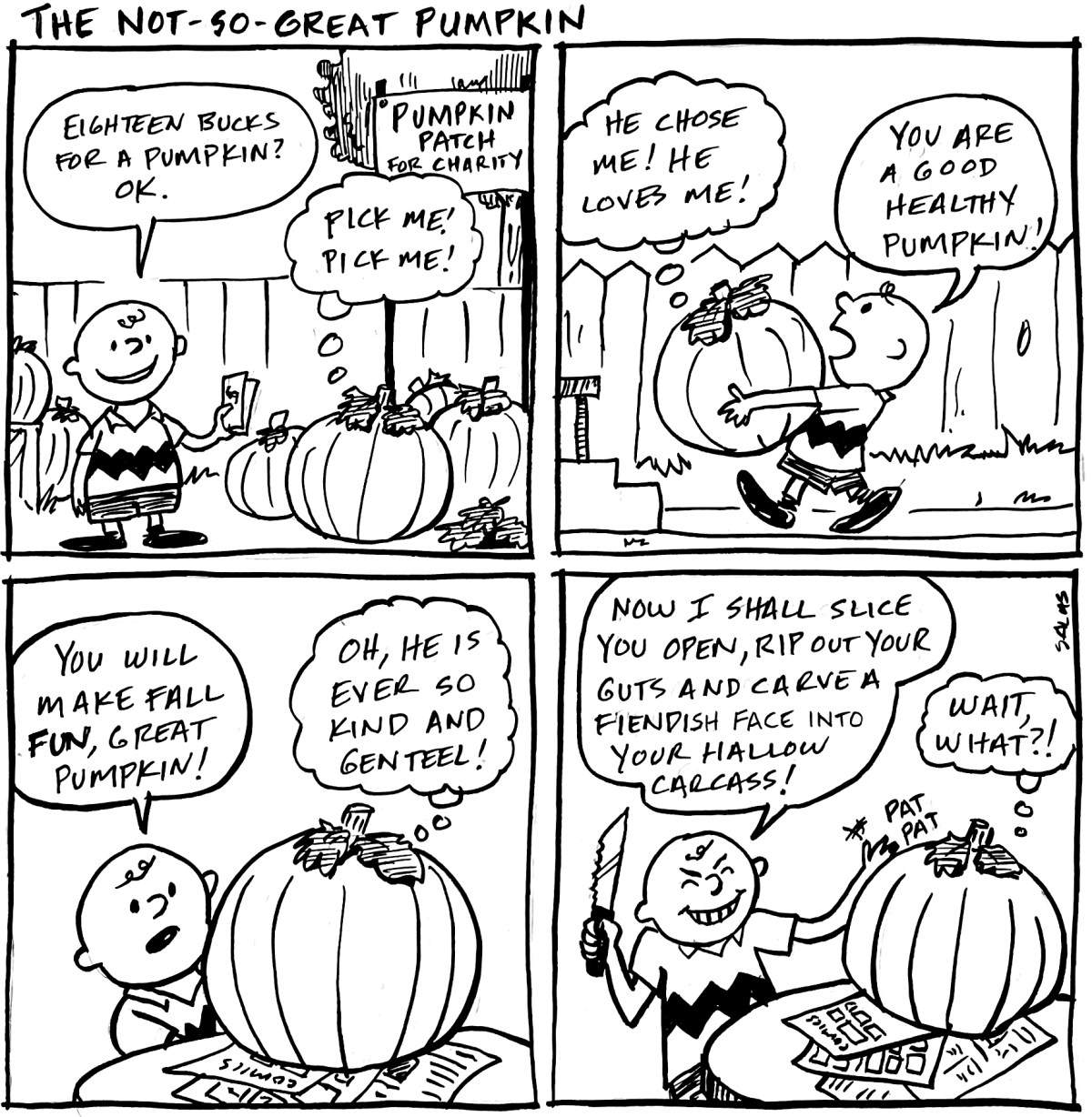 The Not-So-Great Pumpkin