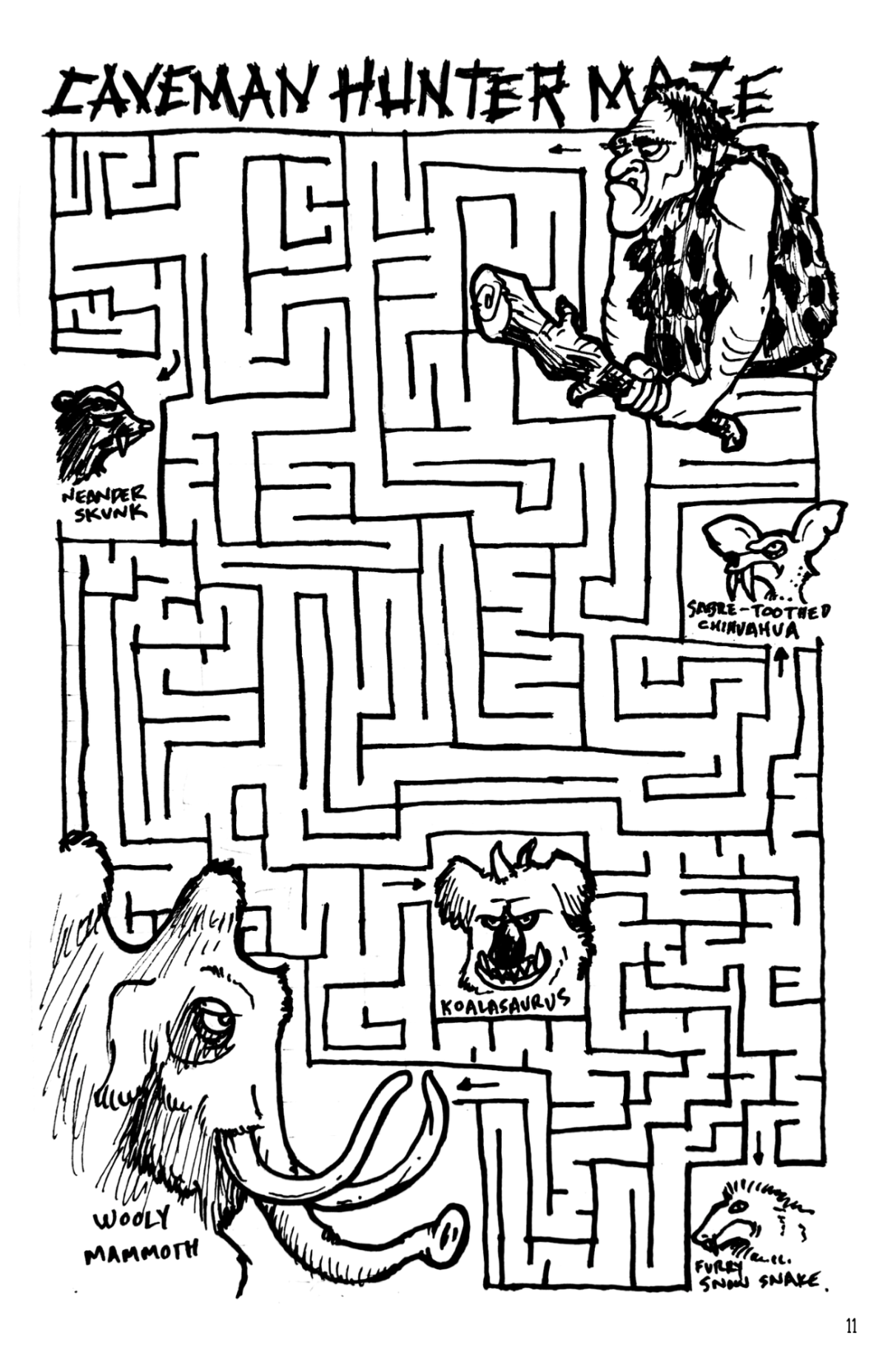 Oddballs: Caveman Maze