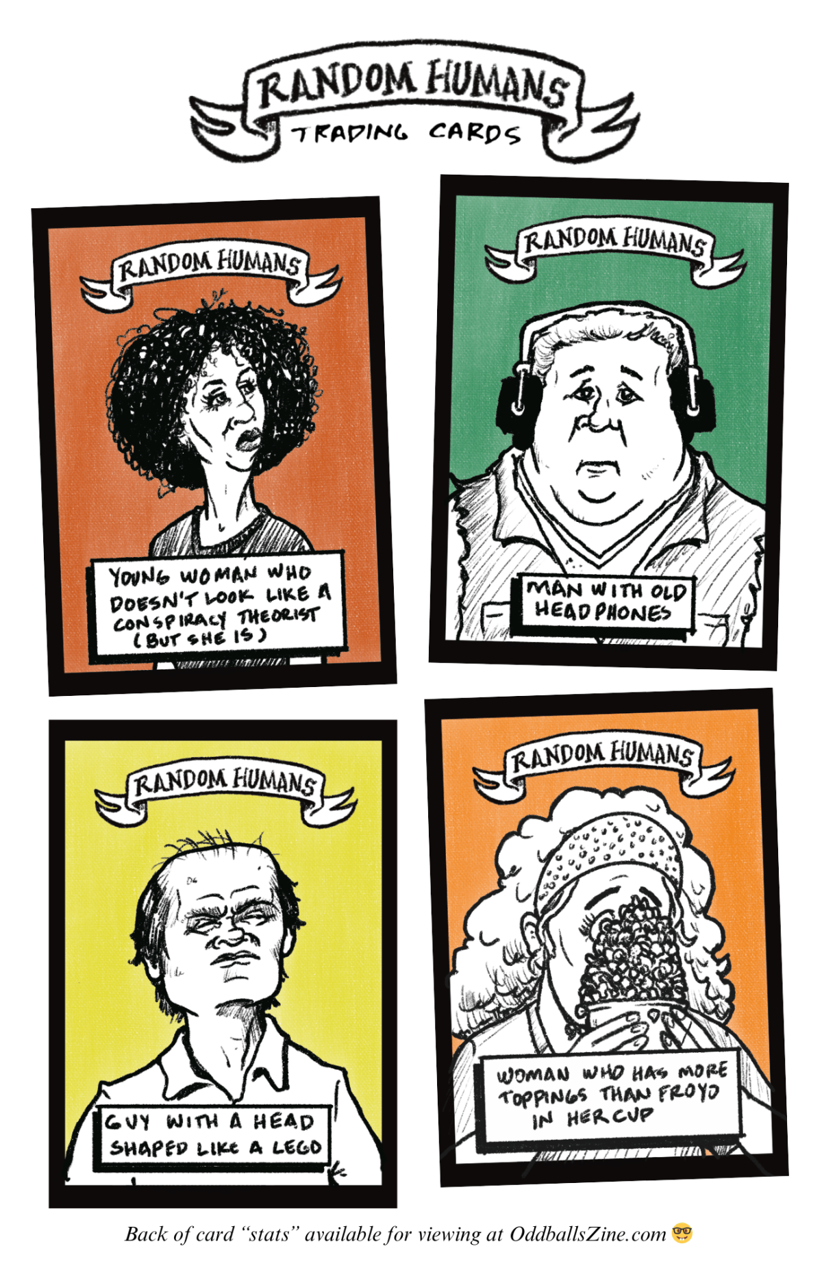 Oddballs: Random Humans (From Issue&nbsp;#25)