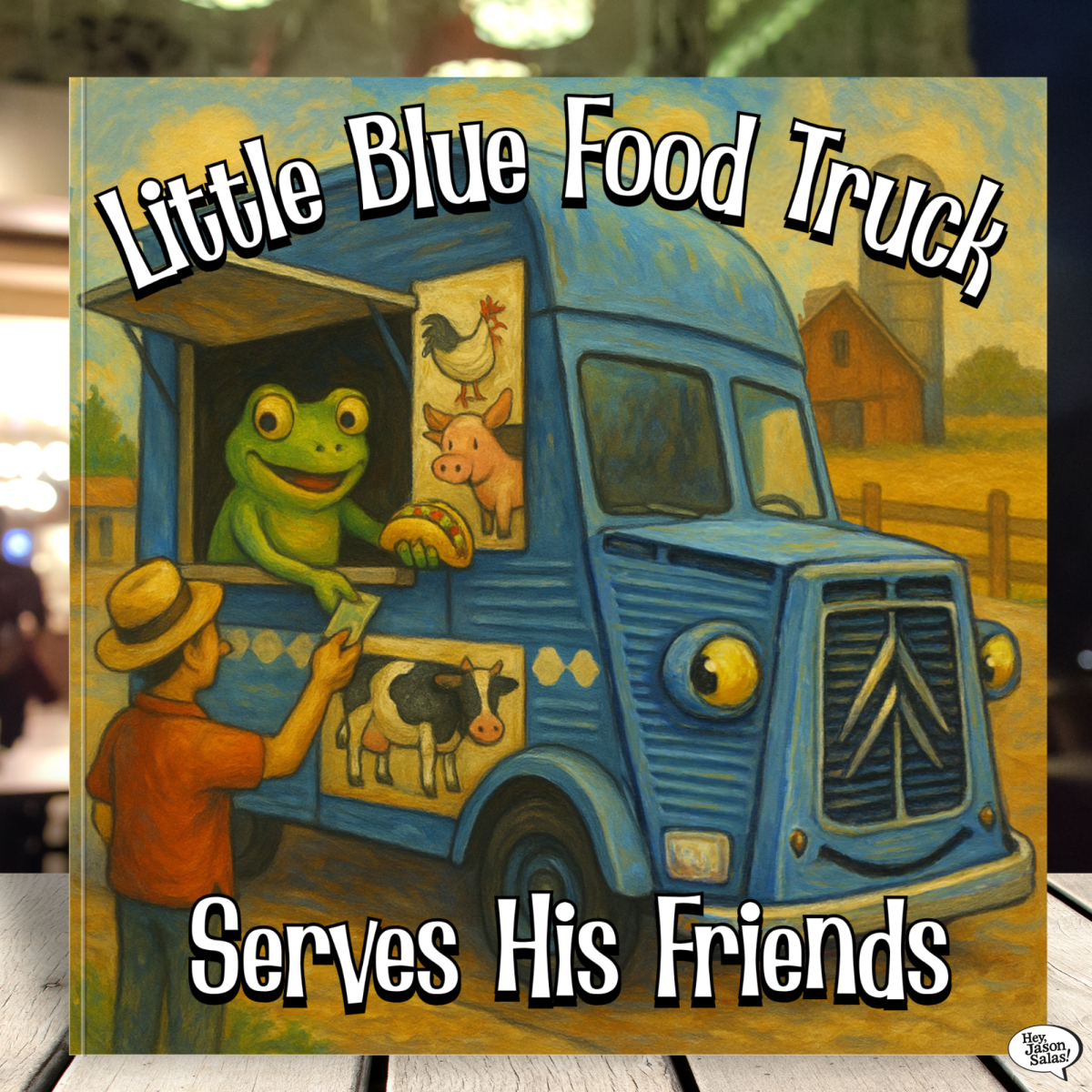 Little Blue Food Truck Serves His&nbsp;Friends